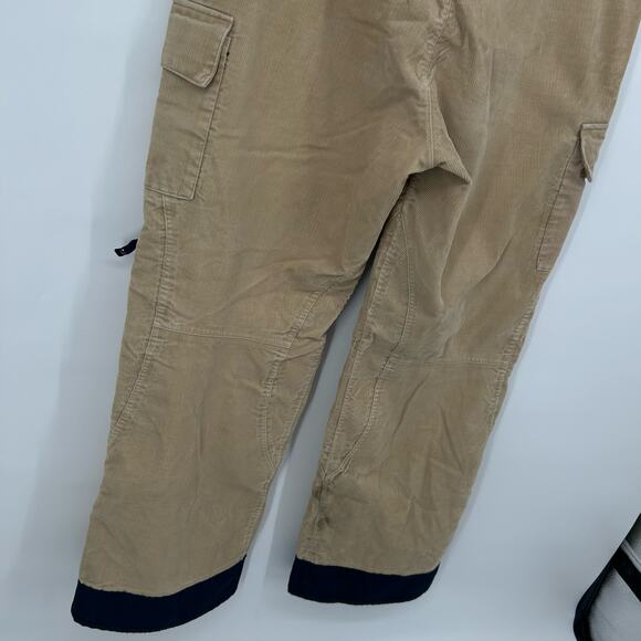 Men's Corduroy Crane Sports Thinsulate Waterproof Adjustable Snowboard Pants~ L - Picture 8 of 10
